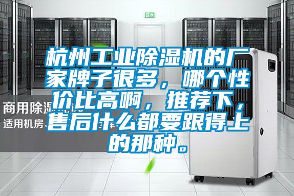 杭州工業(yè)除濕機的廠家牌子很多，哪個性價比高啊，推薦下，售后什么都要跟得上的那種。