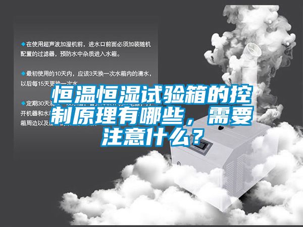 恒溫恒濕試驗箱的控制原理有哪些，需要注意什么？
