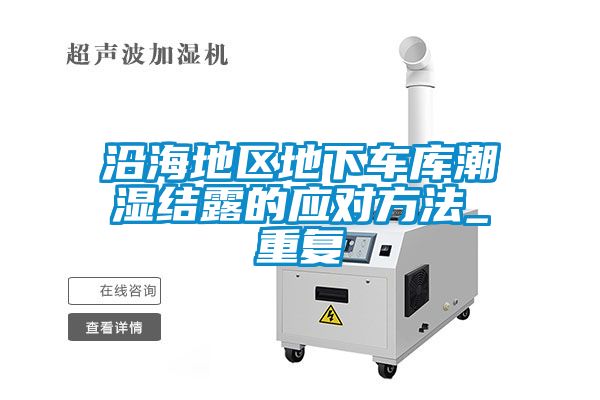 沿海地區地下車庫潮濕結露的應對方法_重復