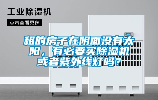 租的房子在陰面沒有太陽,有必要買除濕機或者紫外線燈嗎?