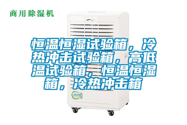 恒溫恒濕試驗箱,冷熱沖擊試驗箱,高低溫試驗箱,恒溫恒濕箱,冷熱沖擊箱