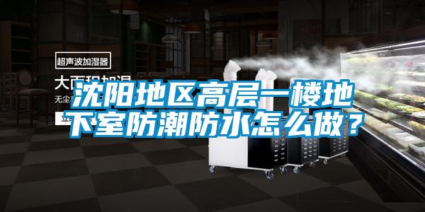 沈陽地區高層一樓地下室防潮防水怎么做？