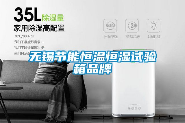 無錫節(jié)能恒溫恒濕試驗(yàn)箱品牌