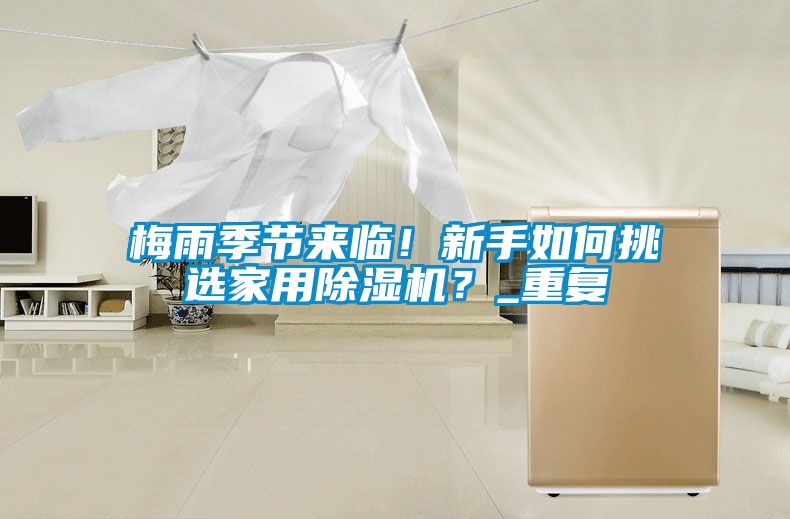 梅雨季節(jié)來臨！新手如何挑選家用除濕機(jī)？_重復(fù)