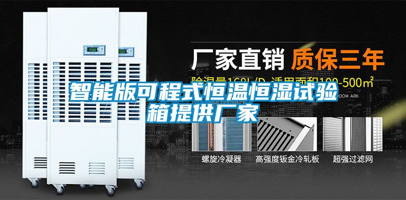 智能版可程式恒溫恒濕試驗箱提供廠家