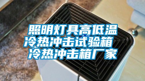 照明燈具高低溫冷熱沖擊試驗箱 冷熱沖擊箱廠家