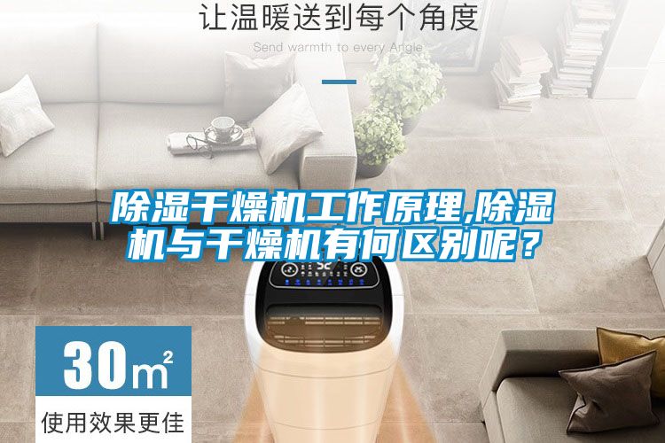 除濕干燥機工作原理,除濕機與干燥機有何區別呢?