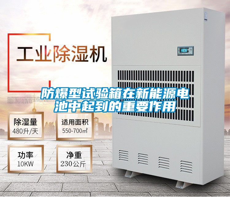 防爆型試驗箱在新能源電池中起到的重要作用