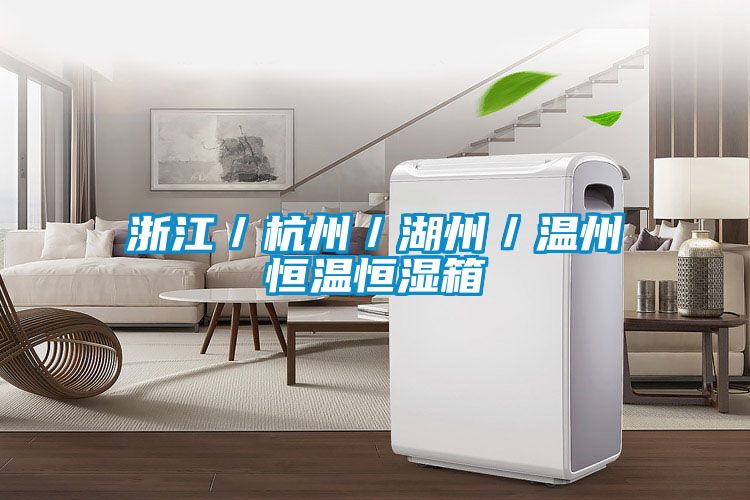 浙江／杭州／湖州／溫州恒溫恒濕箱