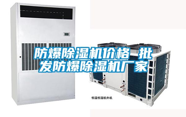 防爆除濕機(jī)價(jià)格 批發(fā)防爆除濕機(jī)廠家