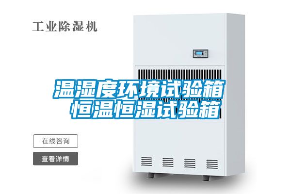 溫濕度環(huán)境試驗(yàn)箱 恒溫恒濕試驗(yàn)箱