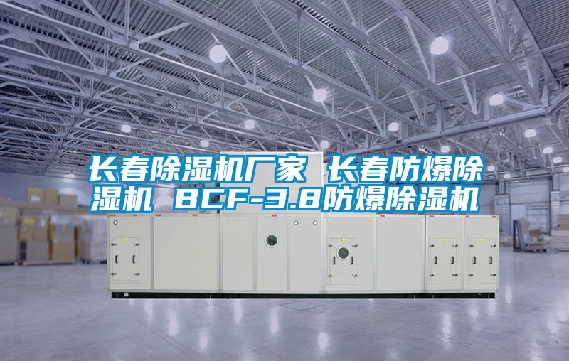 長春除濕機廠家 長春防爆除濕機 BCF-3.8防爆除濕機