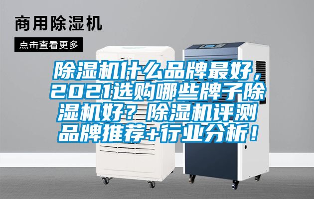 除濕機什么品牌最好，2021選購哪些牌子除濕機好？除濕機評測品牌推薦+行業分析！