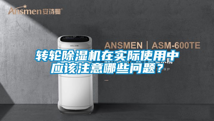 轉輪除濕機在實際使用中應該注意哪些問題?