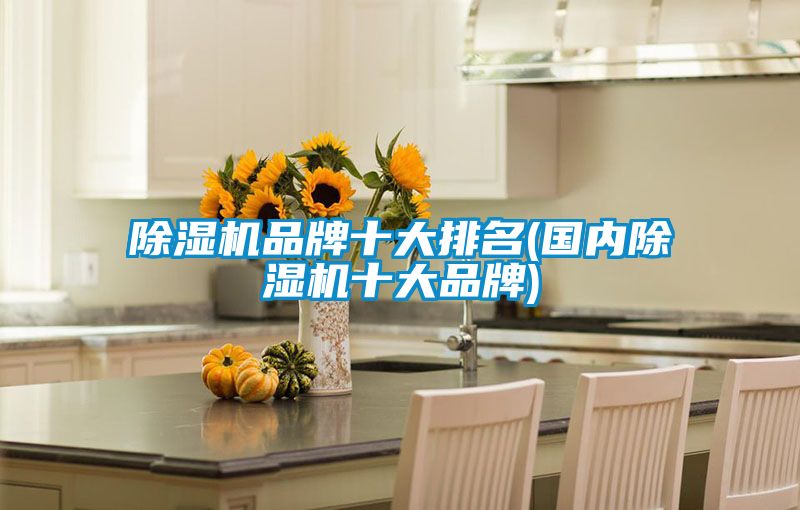 除濕機品牌十大排名(國內除濕機十大品牌)