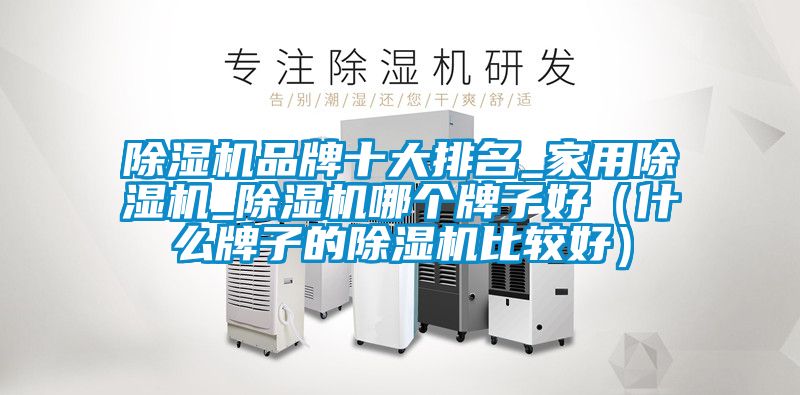 除濕機品牌十大排名_家用除濕機_除濕機哪個牌子好（什么牌子的除濕機比較好）