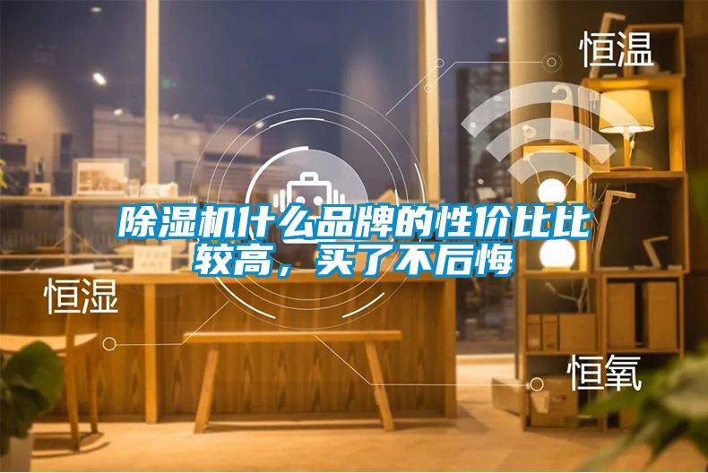 除濕機(jī)什么品牌的性價比比較高,買了不后悔