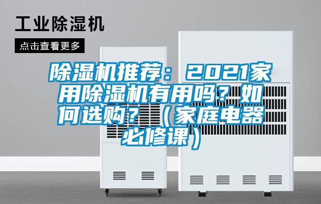 除濕機(jī)推薦:2021家用除濕機(jī)有用嗎?如何選購(gòu)?(家庭電器必修課)