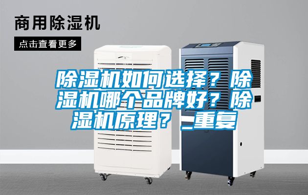 除濕機如何選擇?除濕機哪個品牌好?除濕機原理?_重復