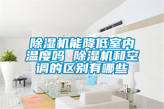 除濕機能降低室內溫度嗎 除濕機和空調的區別有哪些