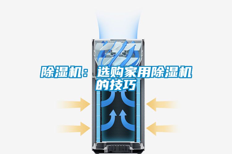 除濕機:選購家用除濕機的技巧