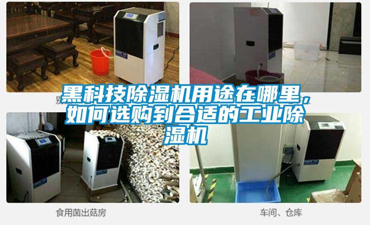 黑科技除濕機用途在哪里,如何選購到合適的工業除濕機