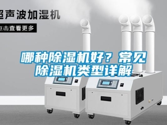 行業(yè)新聞哪種除濕機(jī)好？常見(jiàn)除濕機(jī)類型詳解