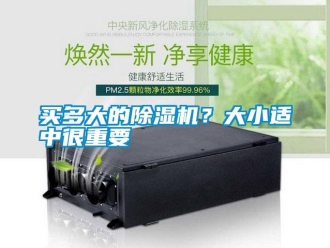 行業(yè)新聞買多大的除濕機？大小適中很重要