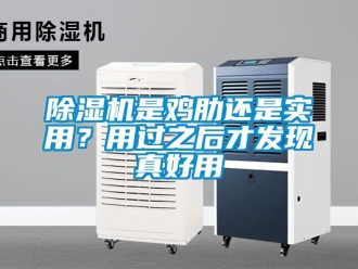 行業新聞除濕機是雞肋還是實用？用過之后才發現真好用