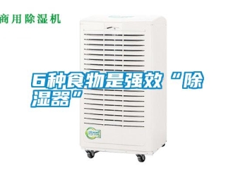 常見問題6種食物是強效“除濕器”