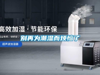 常見問題別再為潮濕而煩惱了