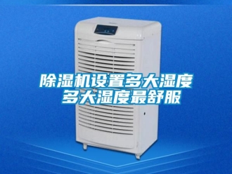 行業(yè)新聞除濕機設置多大濕度 多大濕度最舒服