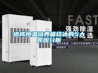 知識百科造成恒溫培養(yǎng)箱結(jié)冰的5大原因分析