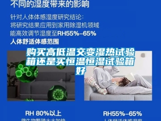 知識(shí)百科購(gòu)買高低溫交變濕熱試驗(yàn)箱還是買恒溫恒濕試驗(yàn)箱好