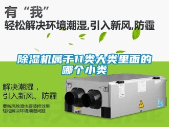 行業(yè)新聞除濕機屬于11類大類里面的哪個小類