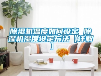 行業(yè)新聞除濕機溫度如何設(shè)定 除濕機濕度設(shè)定方法【詳解】