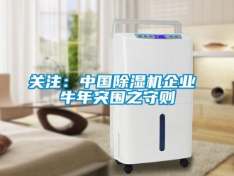 行業新聞關注：中國除濕機企業 牛年突圍之守則