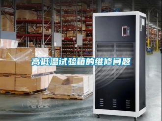常見問題高低溫試驗箱的維修問題