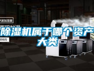 行業(yè)新聞除濕機屬于哪個資產(chǎn)大類