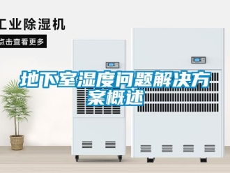 常見問題地下室濕度問題解決方案概述