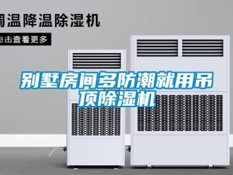 常見問題別墅房間多防潮就用吊頂除濕機