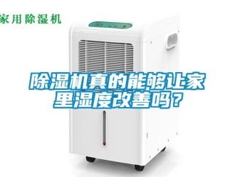 行業新聞除濕機真的能夠讓家里濕度改善嗎？