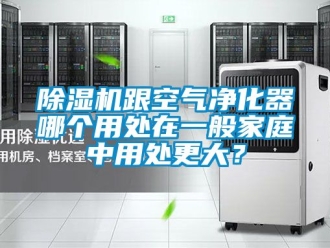 行業新聞除濕機跟空氣凈化器哪個用處在一般家庭中用處更大？