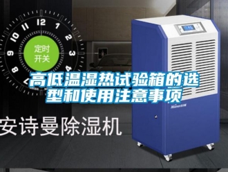 常見問題高低溫濕熱試驗箱的選型和使用注意事項
