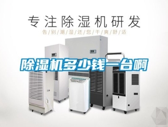 行業新聞除濕機多少錢一臺啊