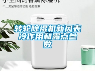 常見問題轉輪除濕機新風表冷作用和露點參數